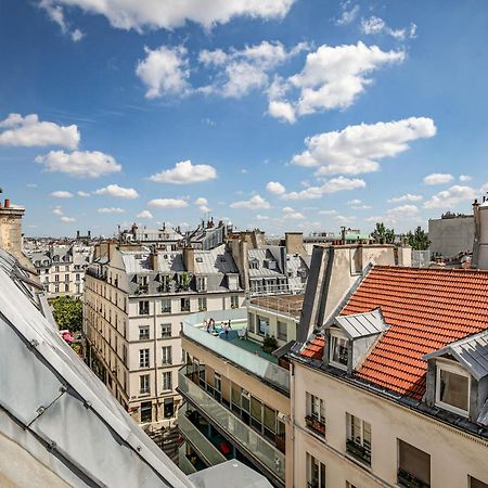 Ferienwohnung Paris Centre Dernier Etage Vue Ascenseur Exterior foto