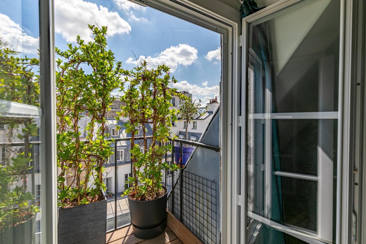 Ferienwohnung Paris Centre Dernier Etage Vue Ascenseur Exterior foto